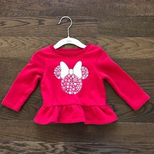 Jumping Beans Minnie Christmas sweatshirt